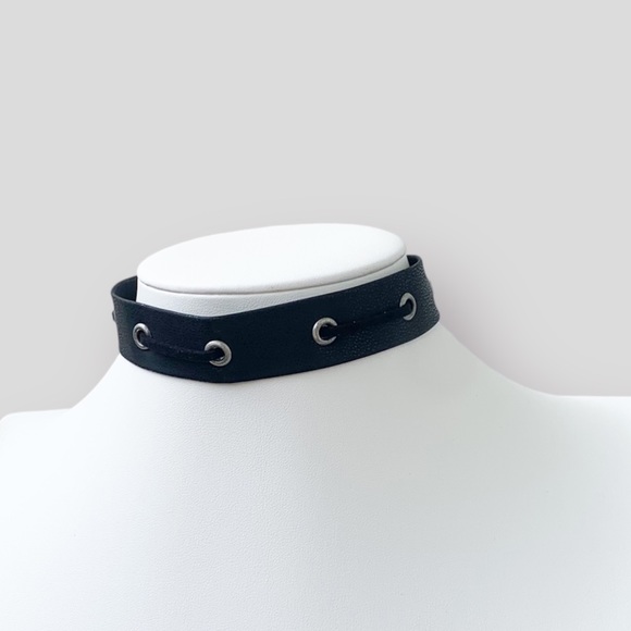 REVOLVE | Jewelry | Revolve X Ettika Vegan Leather Choker Necklace ...